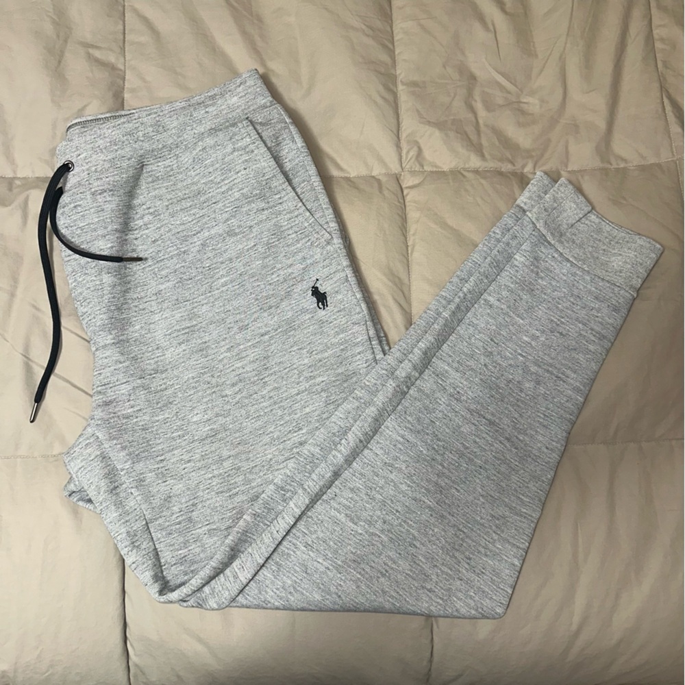 Ralph Lauren Heather Gray Jogger Sweatpants